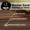 9KM DWLIFE Kevlar Kite String, 100lb 1000Ft, Braided Kevlar Line, Low Stretch, High Strength, Heavy Duty, Fishing Assist Cord, Camping, Hiking, Outdoor Survival Rope view 3