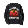 Regulators Mount Up, Funny Halloween Witch Sweatshirt view 1