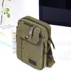 dealcase Small Messenger Bag Casual Shoulder Bag Travel Organizer Bag Multi-pocket Purse Handbag Crossbody BagsArmy Green view 3