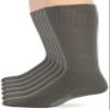 Jefferies Men's Military Uniform All Season Rib Top Crew Boot Socks 6 Pack, Foliage Green, Shoe Size 9-12 US view 1