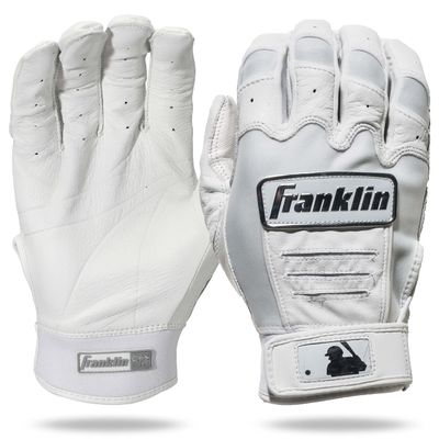 Franklin Sports CFX Fp Chrome Softball Batting Gloves Pair - White - Women's X-Large