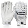 Franklin Sports CFX Fp Chrome Softball Batting Gloves Pair - White - Women's X-Large view 1