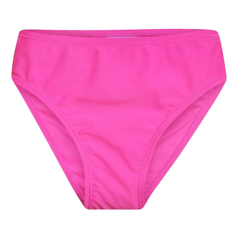 Flap Happy Girls UPF 50+ Uv Girls Swim Bottom | Azalea Pink, Size 12M - Made with Eco-Friendly Recycled Materials