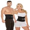 Tecnomed Back Brace for Lower Back Pain Relief External Latex Bands Soft to Extreme Compression, Boned Lumbar Support, Adjustable, Men Women, Lifting Work Gym Recovery (Black, X-Large) view 2