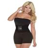 Tecnomed Back Brace for Lower Back Pain Relief External Latex Bands Soft to Extreme Compression, Boned Lumbar Support, Adjustable, Men Women, Lifting Work Gym Recovery (Black, X-Large) view 3