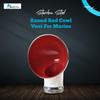 MARINE CITY Round Cowl Vent, 304 Grade Stainless Steel, for Marines, Boats, Yachts, Ships (Red (3 Inches)) view 2