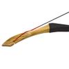 AMEYXGS Archery Traditional Recurve Bow 25-55lbs Handmade Wooden Longbow Mongolian Hunting Target Bow for Outdoor Hunting Practice Shooting (type4, 30lbs) view 4