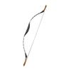 AMEYXGS Archery Traditional Recurve Bow 25-55lbs Handmade Wooden Longbow Mongolian Hunting Target Bow for Outdoor Hunting Practice Shooting (type5, 30lbs) view 2