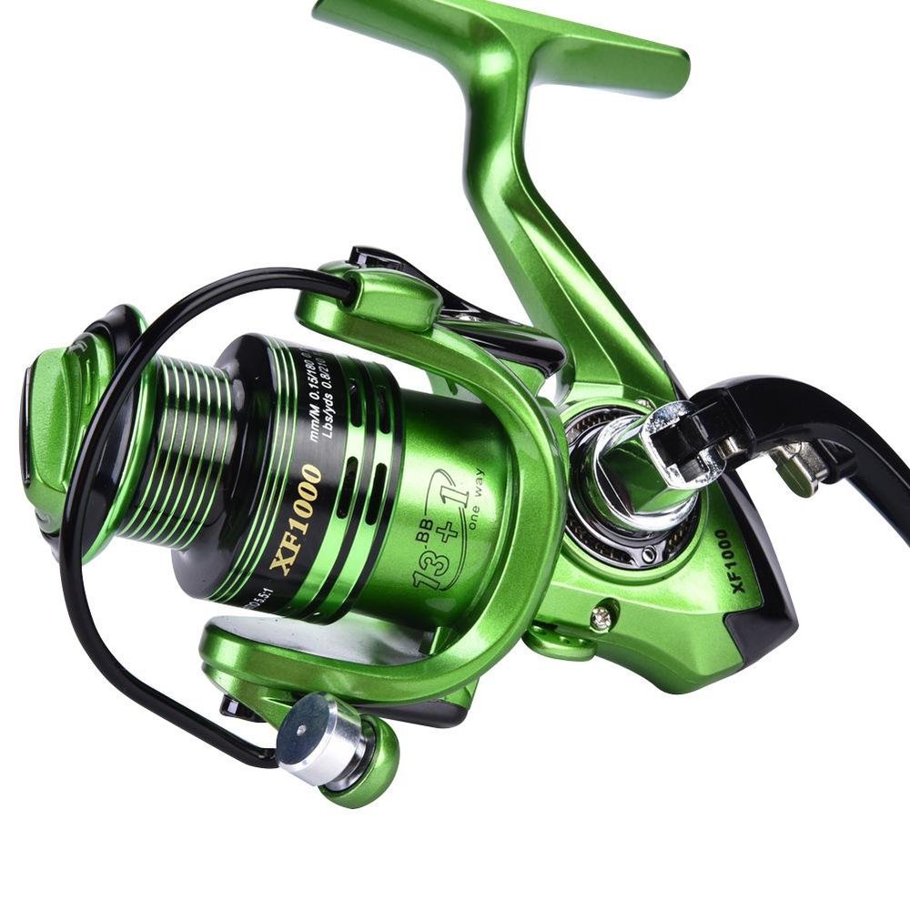 Fishing Reel Smooth Powerful Fresh Saltwater Fishing Reels for Fishing Tackle Accessory(XF1000)