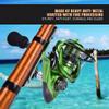 Fishing Reel Smooth Powerful Fresh Saltwater Fishing Reels for Fishing Tackle Accessory(XF1000) view 4