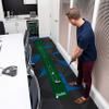 Franklin SportsIndoor Golf Putting Green Portable Authentic9FootMat with Auto Ball Return Golf Training Aid & Putting Practice Game Real Course Feel view 4