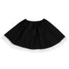 SeasonsTrading Black Costume Skirt White Lace - French Maid Lolita Gothic Adult Teen Dress view 1