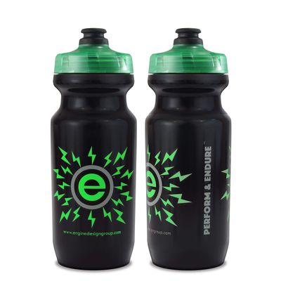 Engine Design Group NGN Bicycle | Bike Water Bottle for Triathlon, MTB, and Road Cycling by Specialized Bikes - 21 oz (2-Pack)