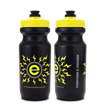 Engine Design Group NGN Bicycle | Bike Water Bottle for Triathlon, MTB, and Road Cycling by Specialized Bikes - 21 oz (2-Pack)