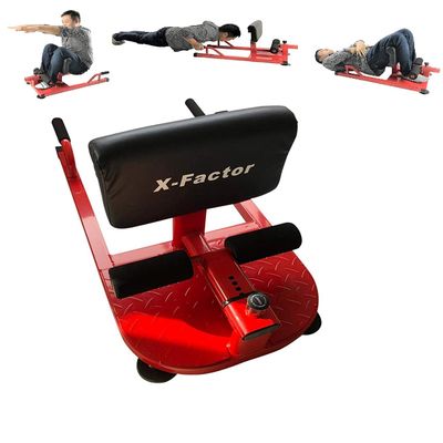 X FACTOR Multi Function Sissy Squat Abdominal Core 3 in 1 HD Strength Training Home Gym for Strong Abs, Leg Extension, Glutes and Thighs Exercise Workout