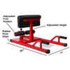 X FACTOR Multi Function Sissy Squat Abdominal Core 3 in 1 HD Strength Training Home Gym for Strong Abs, Leg Extension, Glutes and Thighs Exercise Workout view 3