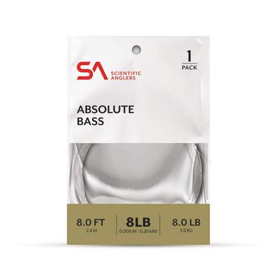 Absolute Bass - 8' - Single Pack 10Lb - Clear
