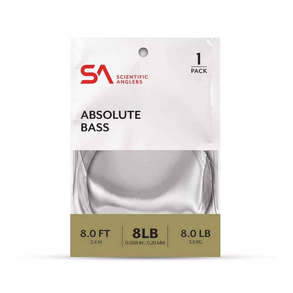 Absolute Bass - 8' - Single Pack 10Lb - Clear