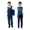 Spring Notion Big Boys' Modern Fit Blue Suit Set 9M view 3