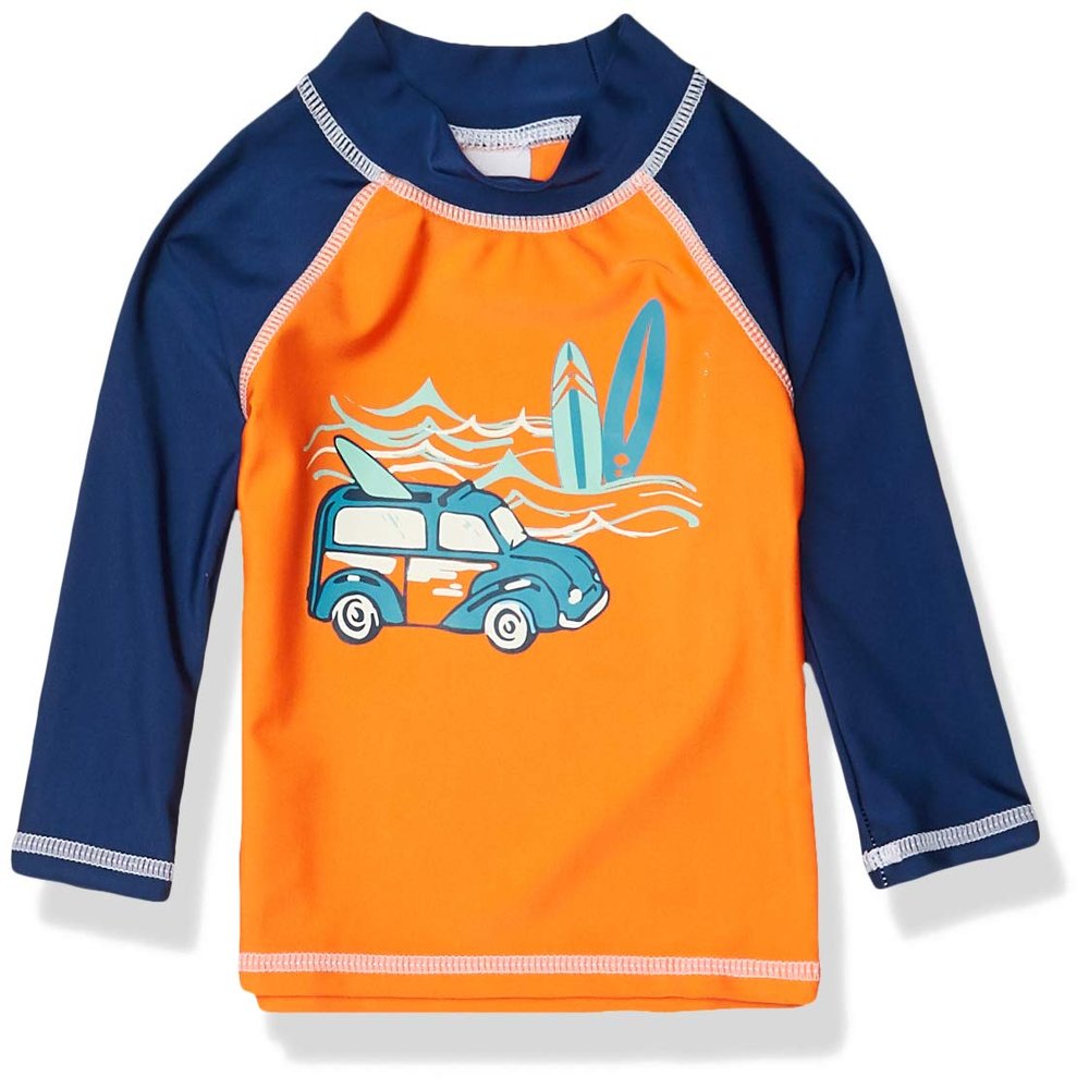 Flap Happy Boys' Rash Guard, Kona Bay, 18M