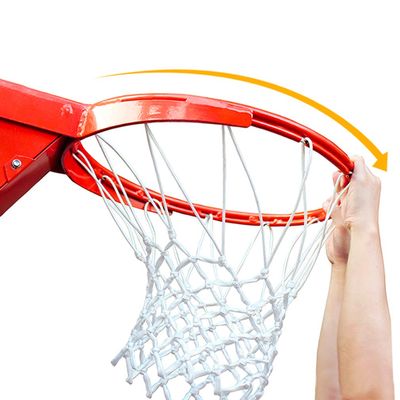 ProSlam Professional 180 Heavy Duty Breakaway Basketball Rim18 inch Single Spring Flex Rim Goal Replacement fit Indoor and Outdoor Backboard (1-Spring)