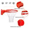 ProSlam Professional 180 Heavy Duty Breakaway Basketball Rim18 inch Single Spring Flex Rim Goal Replacement fit Indoor and Outdoor Backboard (1-Spring) view 2