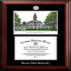 Campus Images NCAA Kansas State Wildcats Unisex Silver Medallion Frame Kansas State University 11w x 8.5h Silver Embossed Diploma Frame Lithograph, Brown, One Size view 1
