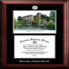 Campus Images NCAA Central Florida Golden Knights Unisex Silver Medallion Frame University of Central Florida 11w x 8.5h Silver Embossed Diploma Frame Lithograph, Brown, One Size view 1