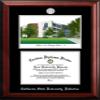Campus Images NCAA Cal State Fullerton Titans Unisex Silver Medallion Frame California State University, Fullerton 11w x 8.5h Silver Embossed Diploma Frame Lithograph, Brown, One Size view 1