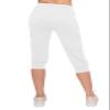 ALWAYS Womens Cargo Capri Jogger Sweatpants with Pockets  Super Soft Stretch Lounge Pants, Casual Joggers for Women, Daily Wear & Travel, White M view 4