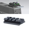 TuFok Sight Mount Plate for Install Pistol Red Dot Sight - 3 Slots view 1