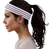 COUVER Tennis Style Premium Quality Athletic Terry Head Sweatband(1 Piece) (Green/Red/Green, one Size) view 2