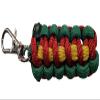 Handmade Neckerchief Slide Woggle Zipper Pull for Scouts for Lion Tiger Wolf Bear Webelos Eagle Paracord Turks Head Knot Cobra Knot (Red Yellow Green) view 2