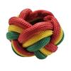 Handmade Neckerchief Slide Woggle Zipper Pull for Scouts for Lion Tiger Wolf Bear Webelos Eagle Paracord Turks Head Knot Cobra Knot (Red Yellow Green) view 3