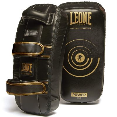 LEONE 1947, Power LINE Punch and Kick Mitts - Black/U - GM420