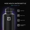 IRON FLASK Camping & Hiking Hydration Flask with Straw, Wide Mouth Insulated Stainless Steel Sports Water Bottle - 64 oz Dark Rainbow view 2