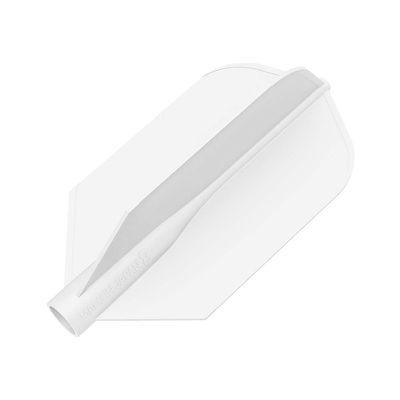 Target Darts 8 Flight White Slim Pro Dart Flights