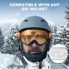 findway Ski Goggles OTG - Over Glasses Snow/Snowboard Goggles for Men, Women & Youth - 100% UV Protection view 4