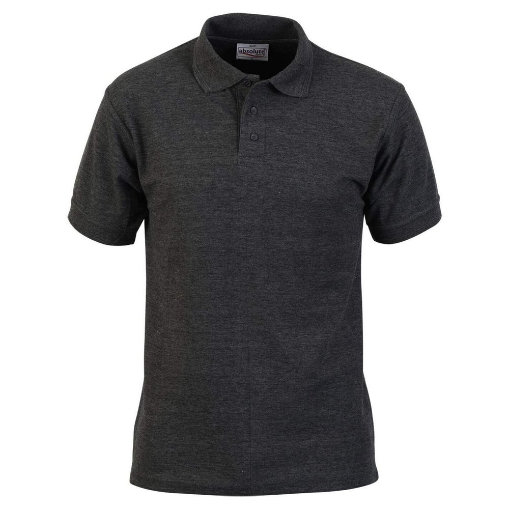 Absolute Apparel Mens Precision Polo Shirt (7XL) (Charcoal)