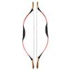 AMEYXGS Archery Traditional Recurve Bow 25-55lbs Handmade Wooden Longbow Mongolian Hunting Target Bow for Outdoor Hunting Practice Shooting (type6, 30lbs) view 2