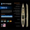 Wilderness Systems Tarpon 105 | Sit on Top Fishing Kayak | Premium Angler Kayak | 10' 6" | Mango view 3