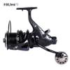 HiUmi Carp Fishing Reels 8000 9000 10000 Bait Runner Big Free Runner Double Brake Feeder 12+1 Ball Bearing Spinning Fishing Reel (THOR6000) view 4