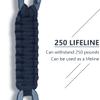 3 Packs Fence Hook Outdoor Braided Paracord Carabiner Hanging Hooks Perfect Hook for Bottle Bag Camping Tools view 3