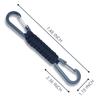 3 Packs Fence Hook Outdoor Braided Paracord Carabiner Hanging Hooks Perfect Hook for Bottle Bag Camping Tools view 4