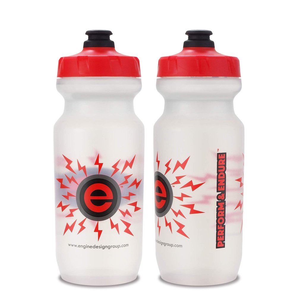 Engine Design Group NGN Bicycle | Bike Water Bottle for Triathlon, MTB, and Road Cycling by Specialized Bikes - 21 oz (2-Pack)