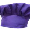 CHEFSKIN Baby Toddler Chef Hat Fully Adjustable Real Fabric Soft and Comfortable (Purple) view 4