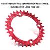 Bike Chainring, 32/34/36/38T Single Bike Chainring, 104 BCD Round Shape Single Chain Ring for Most Road Bike Mountain Bike(Red 36T) view 4
