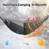 AYAMAYA Single & Double Hammock Underquilt Full Length Big Size Under Quilts for Hammocks, Camping Backpacking Essential, Winter Cold Weather Warm UQ Blanket Bottom Insulation view 2
