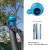 ZIZILAND 1.26" Diameter Trampoline Enclosure Pole Cap for Net Hook, 6 Pieces, Blue, Only Fit in 32mm(1.26in) Diameter Trampoline Pole view 2