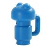 ZIZILAND 1.26" Diameter Trampoline Enclosure Pole Cap for Net Hook, 6 Pieces, Blue, Only Fit in 32mm(1.26in) Diameter Trampoline Pole view 3